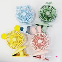 Mini Fan - Quạt kẹp size nhỏ siêu kute Nhiều Màu