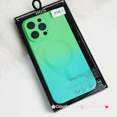 Case Ốp điện thoại iPhone IRIS Ombre Likgus Silicone Bảo vệ Cam Magsafe iPhone 14Promax