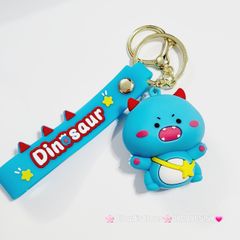 Móc Khóa Khủng Long Đeo Giỏ Kute Dinosaur