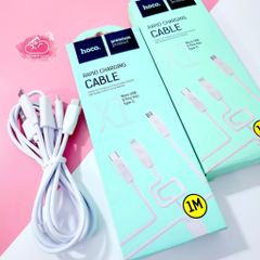 Cáp sạc 3 Đầu Chính hãng Hoco X1