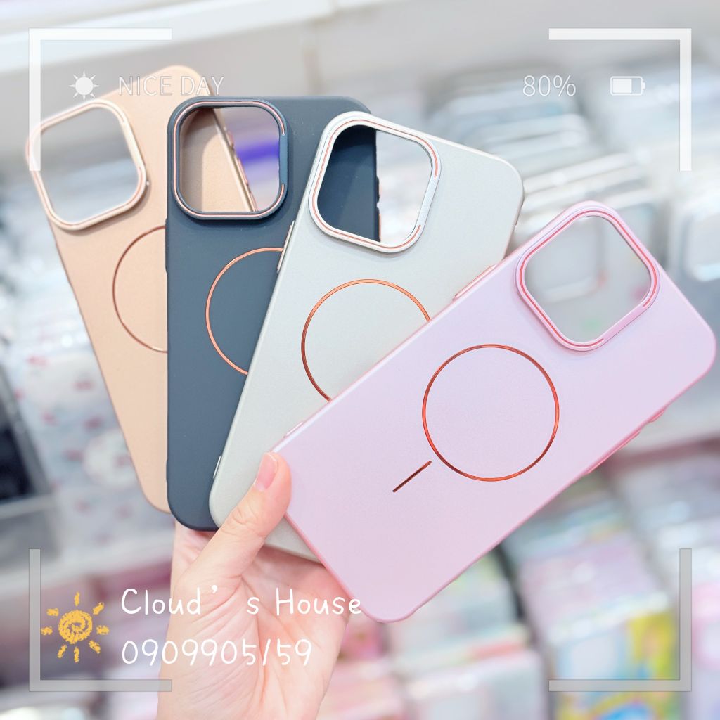 Case Ốp điện thoại iPhone Likgus Magsafe Nhiều Màu iPhone 14/15/16/Pro/Promax