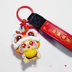 Móc Khóa Rồng Nhỏ Nhựa Bóng TẾT