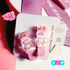 Kẹp tóc Charm gấu cho bé (5 màu)