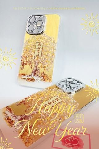 Case Ốp điện thoại iPhone CÂY VÀNG TÀI LỘC quá lớn!! iPhone 11/12/13/14/15/16/Pro/Promax TẾT