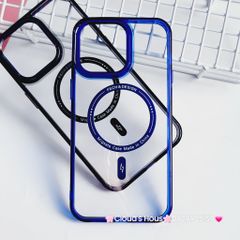 Case Ốp điện thoại iPhone X&M Trong viền hologram bóng iPhone 14Promax/ 15Promax (5 mẫu)