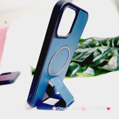Case Ốp điện thoại iPhone Da Magsafe Chống dựng đơn giản iPhone X/XSM/11/12/13/14/15/Pro/Promax