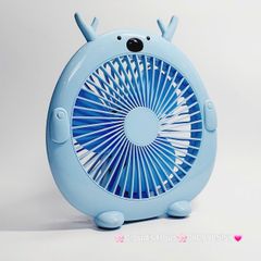 Mini Fan - Quạt Để Bàn Hình Tuần Lộc Có Sừng ( loại to)