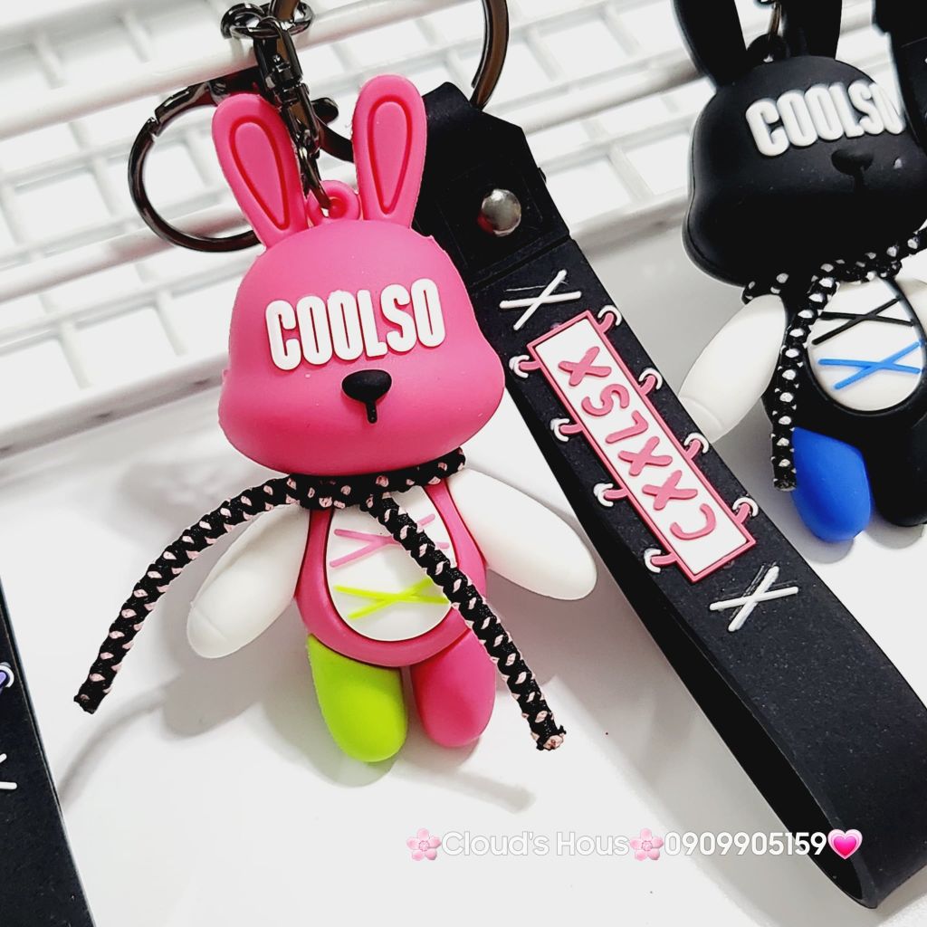 Móc khóa Thỏ ngầu Coolso