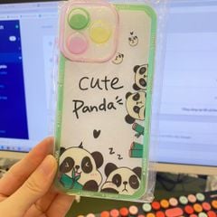 Case Ốp điện thoại iPhone Trong dẻo viền nhám in hình Trái tim kute viền cam màu
