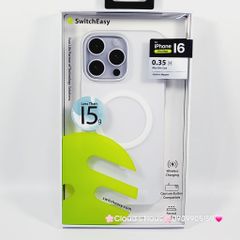 Case Ốp điện thoại iPhone Switcheasy Ultra Slim Nhám Lụa Siêu Mỏng Magsafe 0.35mm 16/Plus/Pro/Promax
