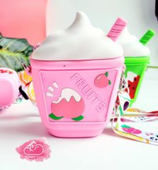 TÚI ĐEO CHÉO SILICONE LY NƯỚC TRÁI CÂY