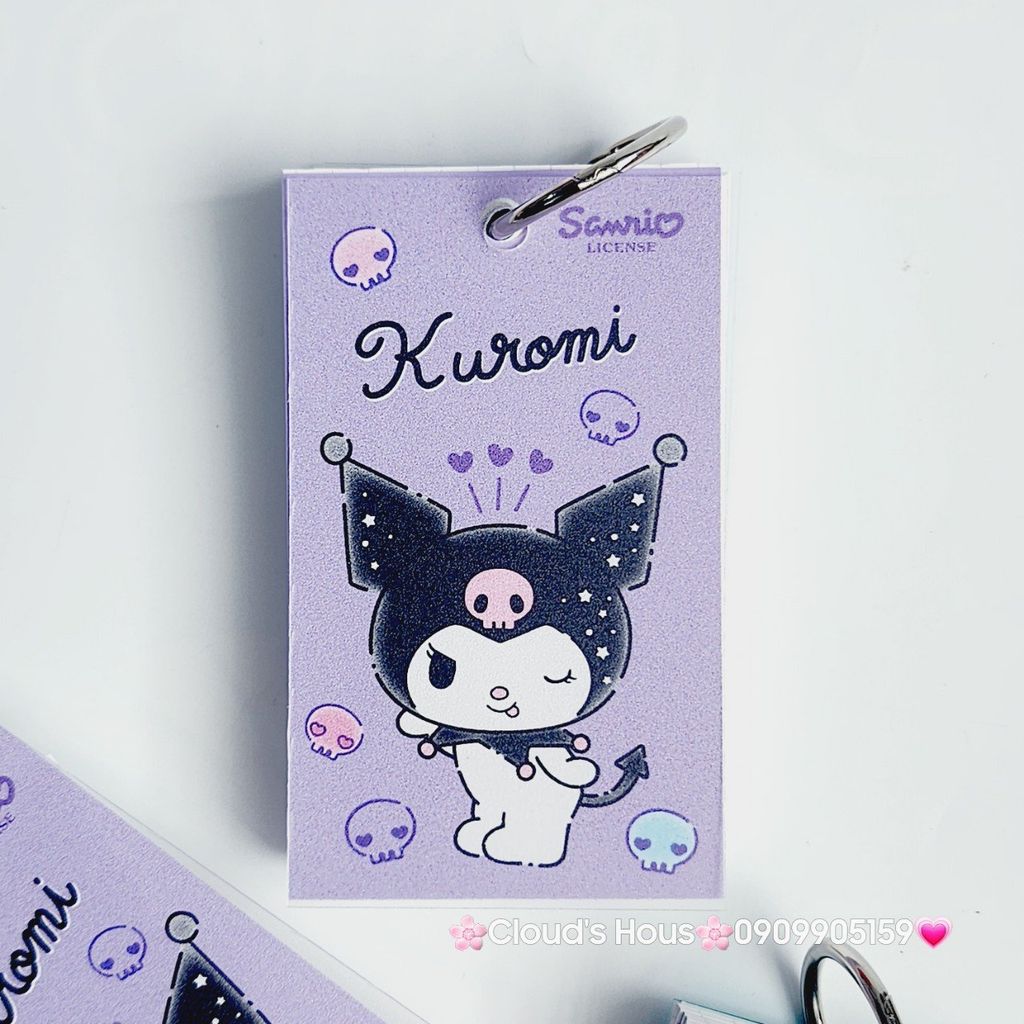SỔ NOTE Có Bìa Cứng Hangyodon & Kuromi