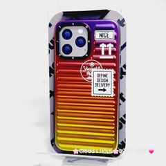 Case Ốp điện thoại iPhone Nhám Sọc ngang Hologram Youngkit chính hãng  iPhone 14/15/Pro/Promax