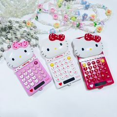 Máy Tính Hello Kitty Mini Cầm Tay (3 màu) - kèm dây charm KT966