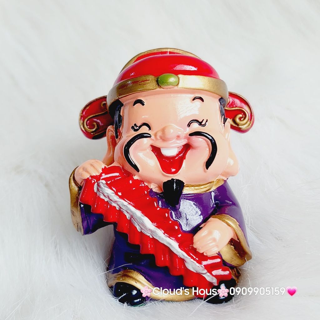 Bộ 5 Ông Tượng Thần Tài ( Phúc - Lộc - Thọ - Tài - Hỷ ) -trang trí nhà cửa