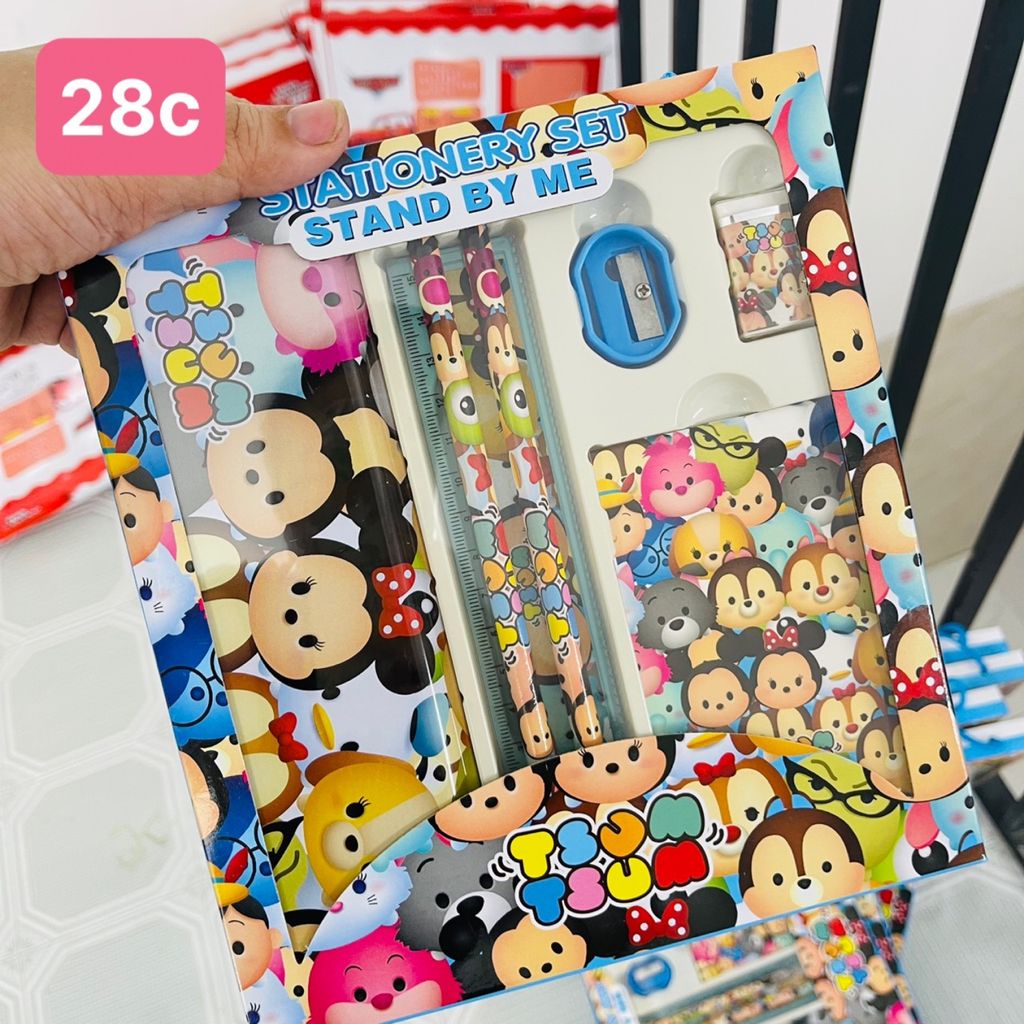 Bộ Đồ Dùng Học Tập Cho Bé - 8822A (6 món)