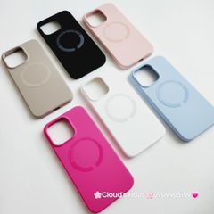 Case Ốp điện thoại iPhone Silicone Magsafe Basic iPhone 11/12/13/14/15/Plus/Pro/Promax