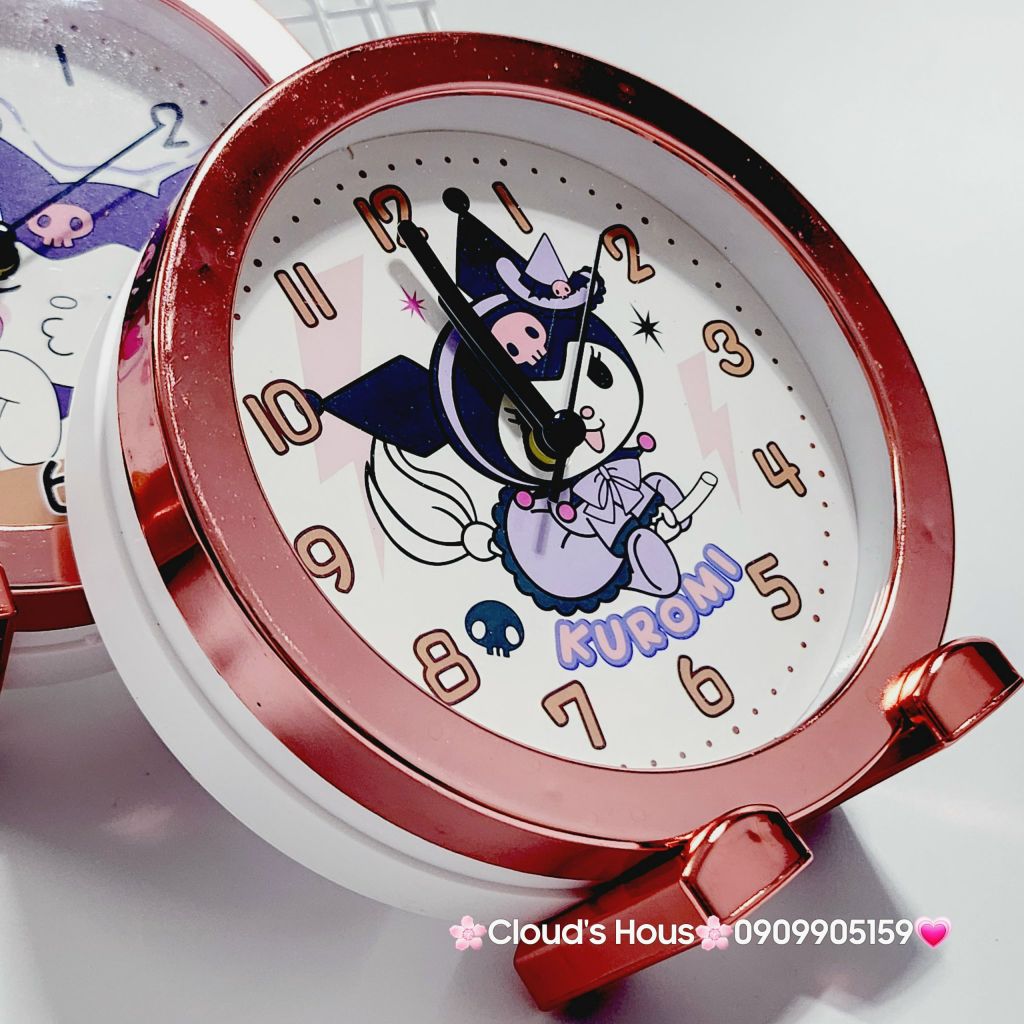 Đồng hồ để bàn Kuromi