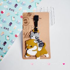 Tag Treo Vali Silicone Luggage Tag Đài Loan