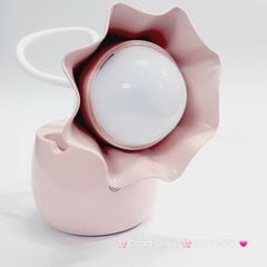 Đèn Học xoay 360 độ Bông Hoa Có khe đựng đồ