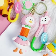 Móc Khóa Động Vật Cổ Dài Hài Hước Nice