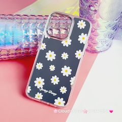 Case Ốp điện thoại iPhone Cúc họa mi Spring Daisy Gương nút nổi iPhone 11/12/13/14/Pro/Promax