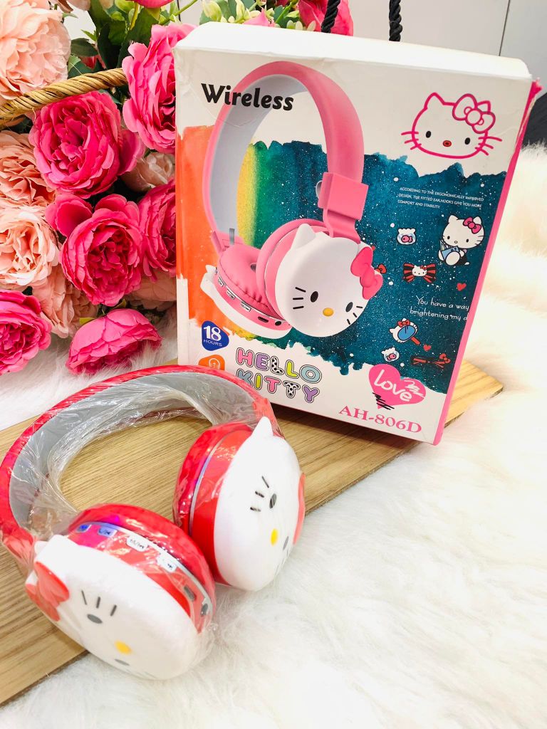 TAI NGHE Headphone Hello Kitty (Wireless)