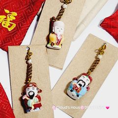 Móc Khóa 3 Ông Phúc Lộc Thọ Đài Loan ( TAIWAN)