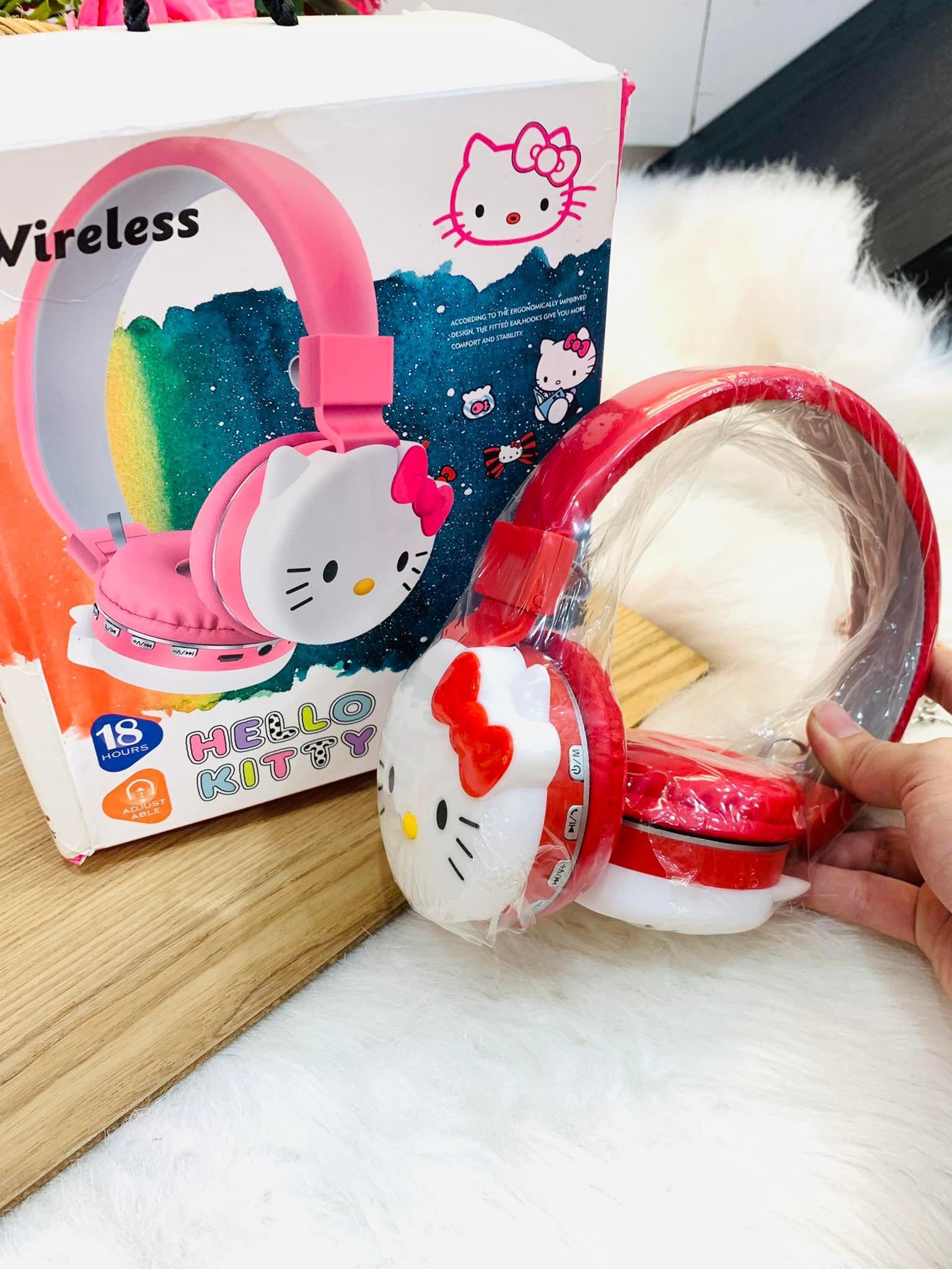 TAI NGHE Headphone Hello Kitty (Wireless)