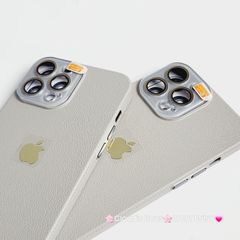 Case Ốp điện thoại iPhone Da Trơn Basic Bảo Vệ Camera iPhone 11/12/13/14/15/Pro/Promax