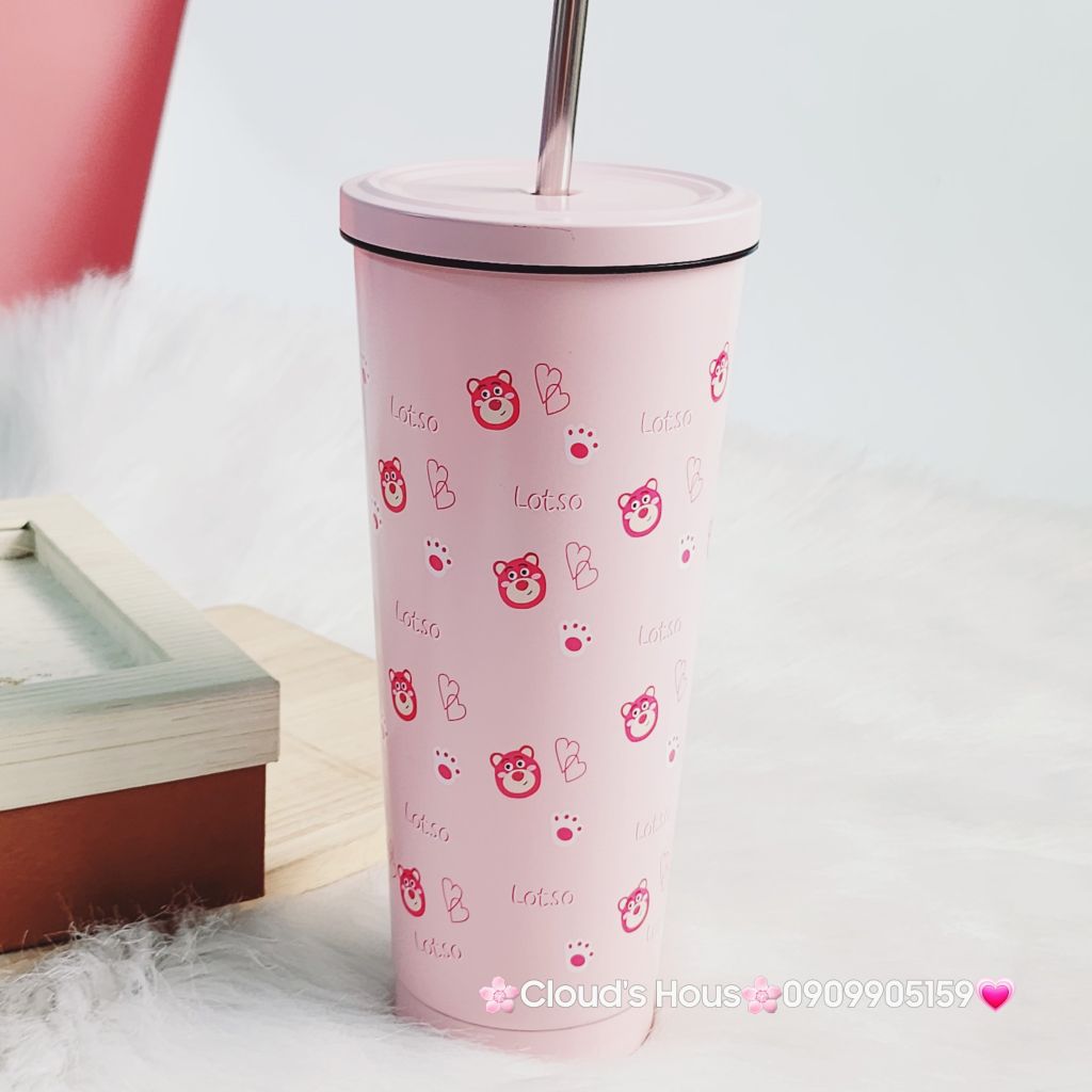 Tổng hợp Ly Giữ Nhiệt Gấu Dâu Lotso