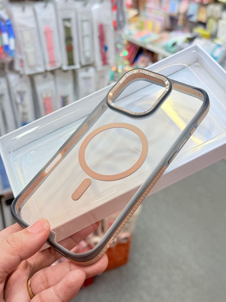 Case Ốp điện thoại iPhone Ốp Hoda Multicolor hỗ trợ sạc không dây cao cấp chính hãng cho 16 Pro, 16 Pro Max