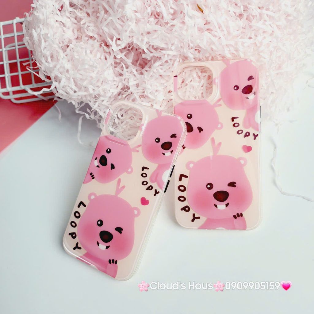 Case Ốp điện thoại iPhone Chuột Cute Loopy iPhone 13/14/15/Pro/Promax