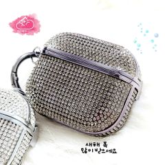 Cover Case Vỏ bảo vệ Airpod Đính đá Đen huyền bí Airpod 1/2/3/Pro/Pro2