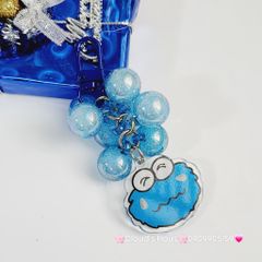 Vòng charm đeo airpod hạt bling bling kèm charm kute - chùm nho