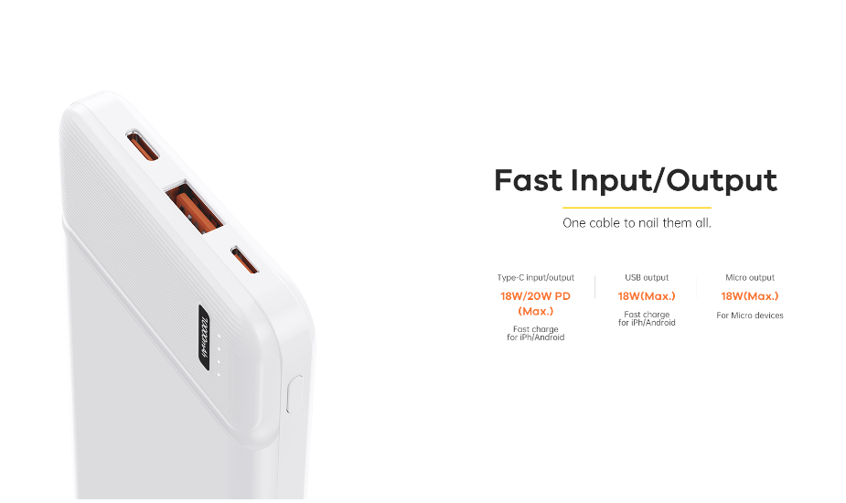 POWERBANK -  Sạc dự phòng REMAX Chính Hãng RPP-287 10000mAh