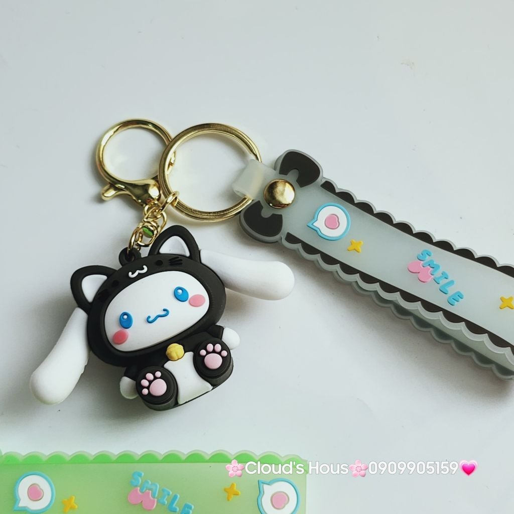 Móc Khóa Thỏ Cinnamoroll Cosplay