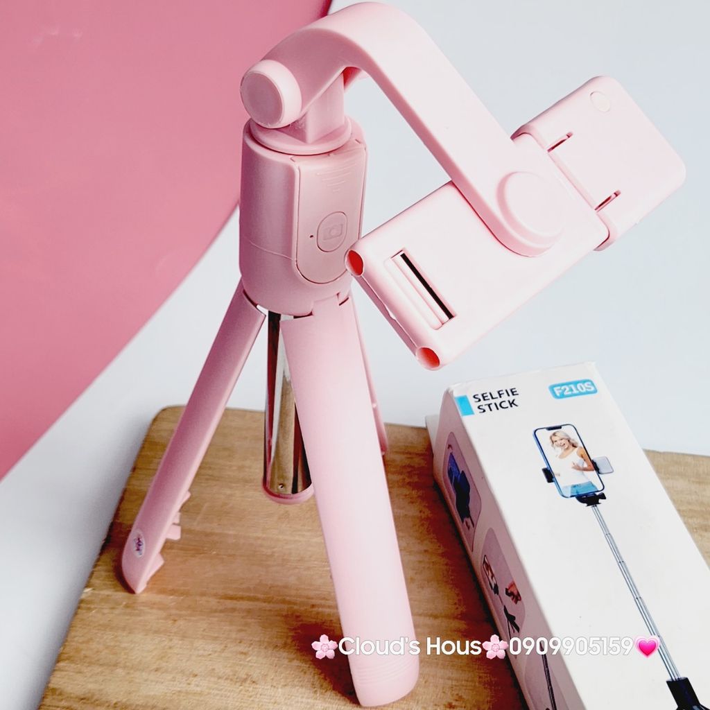 Gậy Selfie kết nối Bluetooth có chân Tripod F210S
