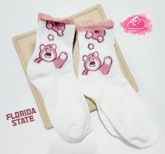 Tất vớ Gấu hồng Lotso