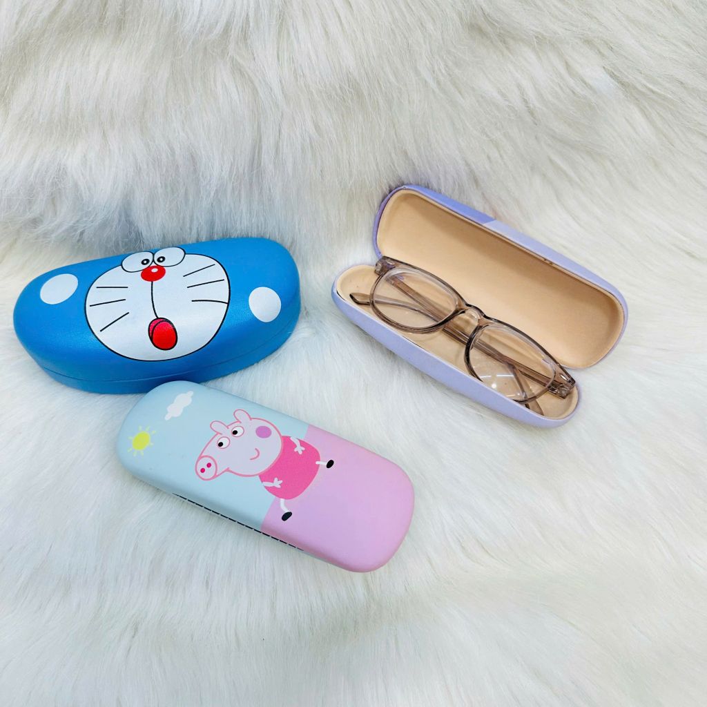 Hộp đựng kính Doraemon Heo Peppa Đáng Yêu