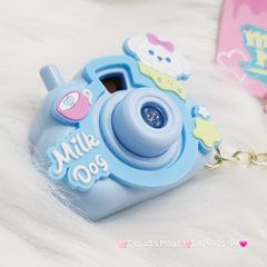 Móc khóa Máy ảnh Milk Dog