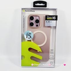 Case Ốp điện thoại iPhone Switcheasy Ultra Slim Nhám Lụa Siêu Mỏng Magsafe 0.35mm 16/Plus/Pro/Promax