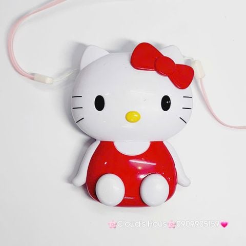 Quạt Cầm Tay - Để Bàn Hello Kitty