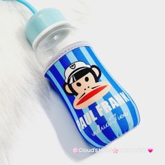 Bình Nước Thủy tinh Doraemon và Khỉ