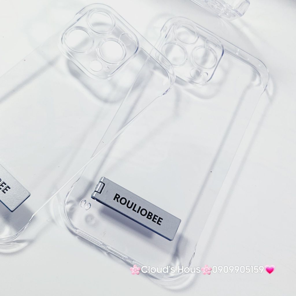 Case Ốp điện thoại iPhone Lưng Trong Cứng Không viền Chống dựng chính hãng Likgus iPhone 12/13/14/15/Pro/Promax