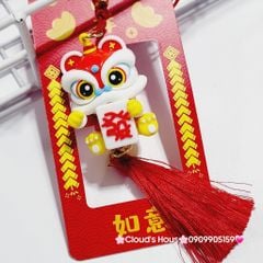 KHÁNH Lân Rồng chúc TẾT ( treo xe hơi)