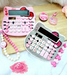 Máy Tính Hello Kitty Đính Đá