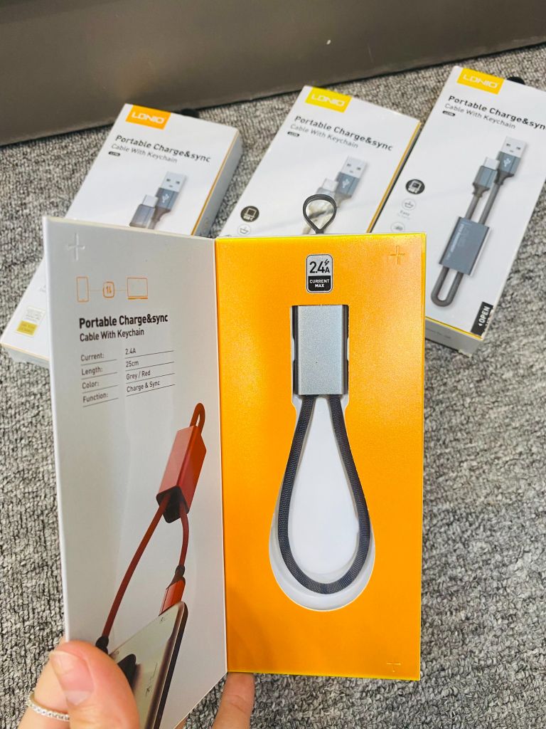 CÁP SẠC gắn móc khoá chính hãng LDNIO LC98