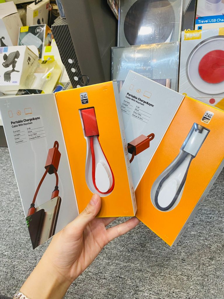 CÁP SẠC gắn móc khoá chính hãng LDNIO LC98