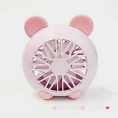 Mini Fan - Quạt Tai Thỏ và Gấu để bàn siêu mini